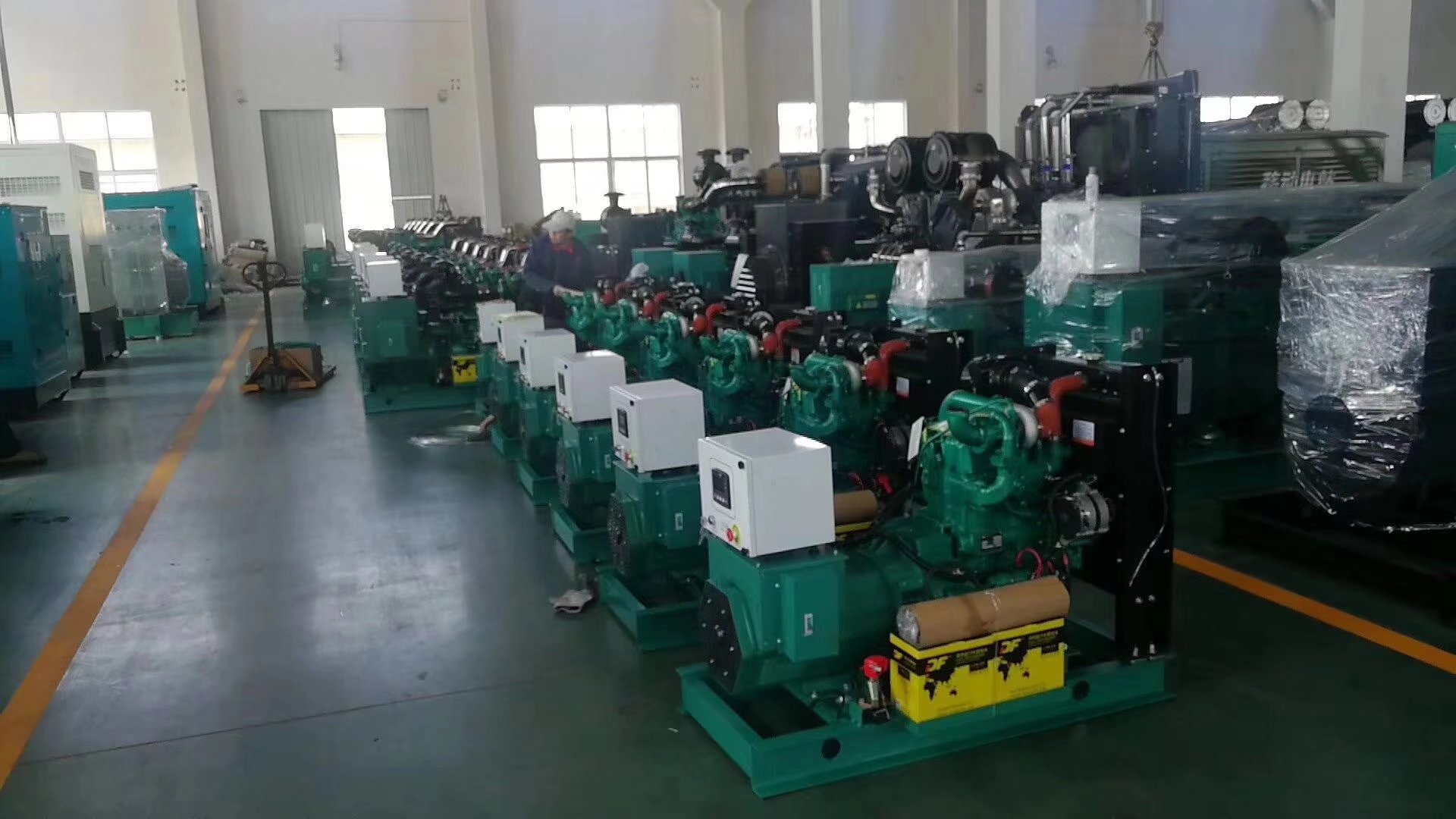 6台50KW康明斯机组发往新加坡